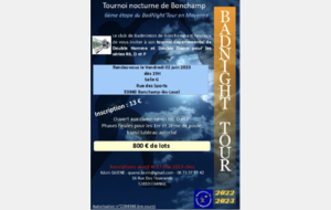 BadNight Tour - Etape 6 - BONCHAMP