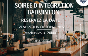 SOIREE INTEGRATION BADMINTON